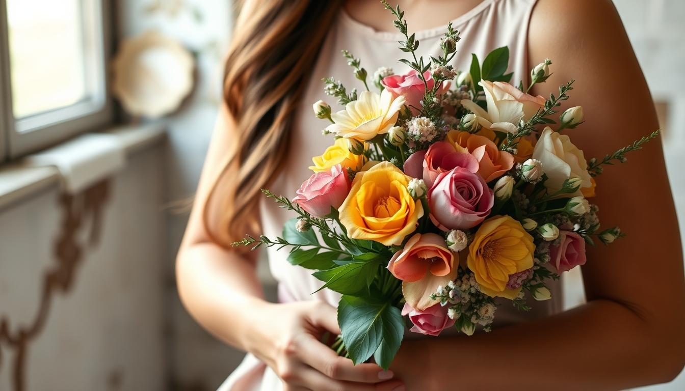 Seasonal flower arrangements